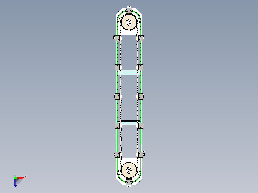 多工位环型输送线--1150234--200俯视图