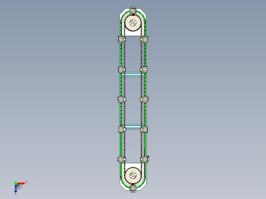 多工位环型输送线--1150234--200俯视缩略图