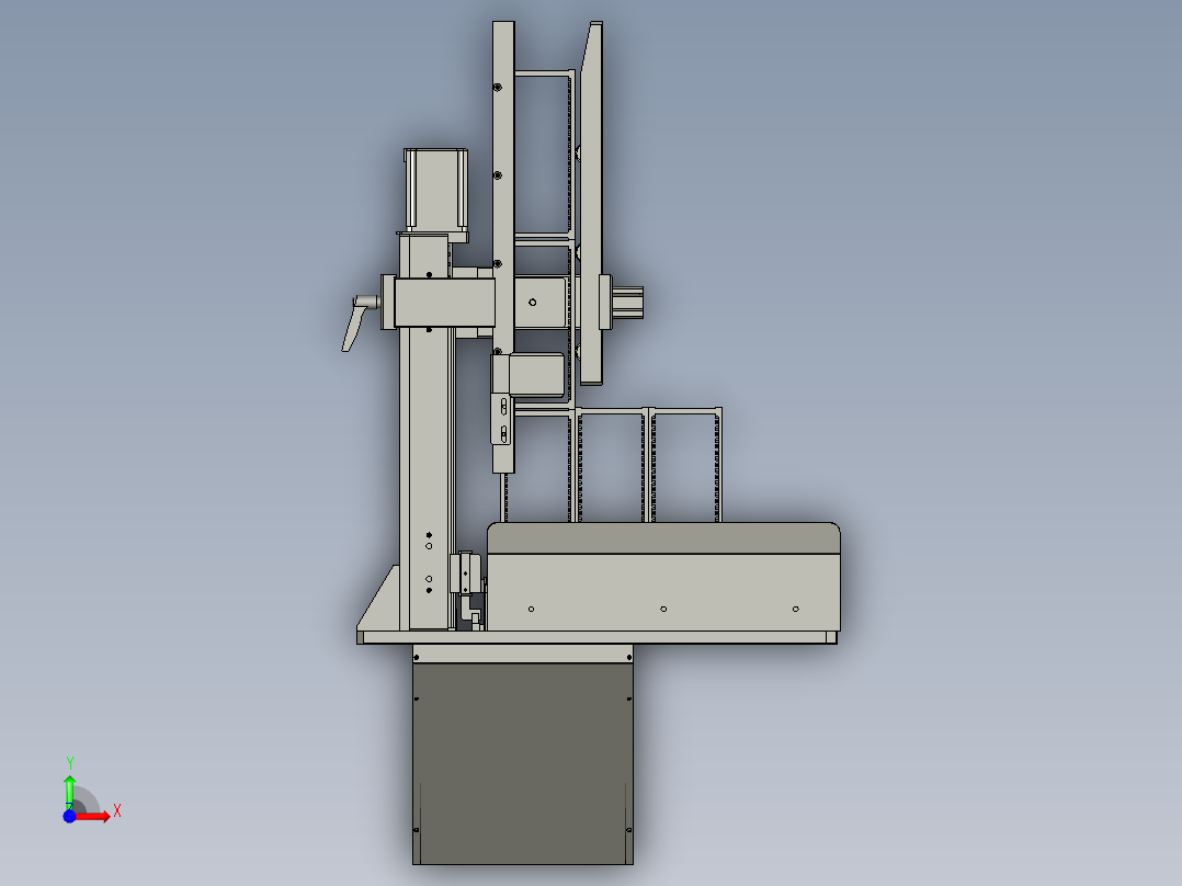 00进料总装配前视图