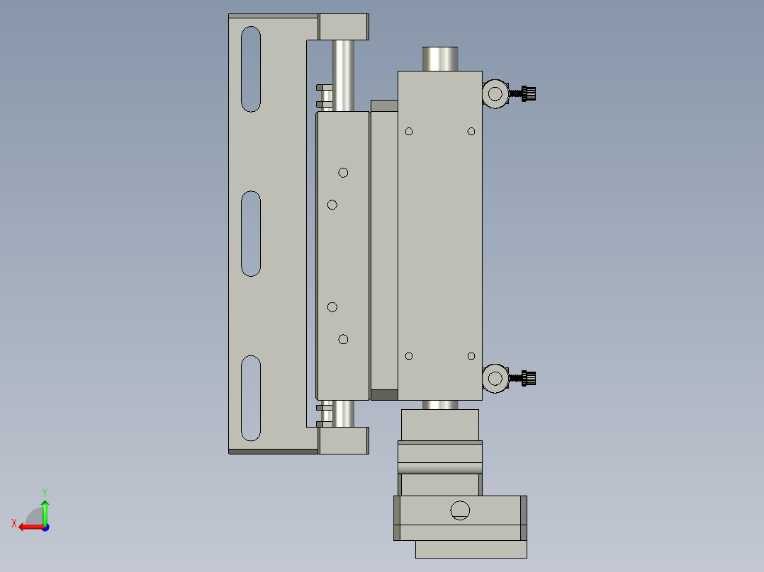 16TK0013吸头气缸装配后视图
