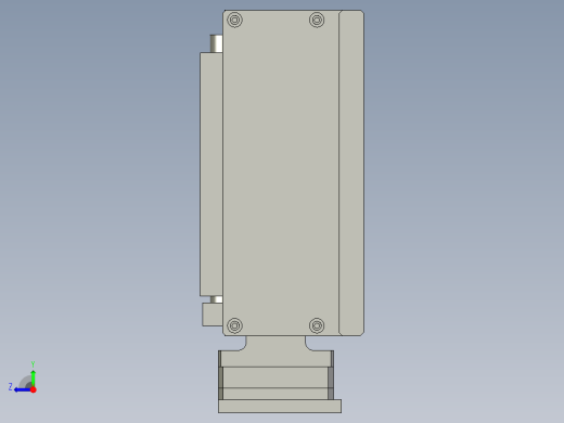16TK0013吸头气缸装配右视缩略图