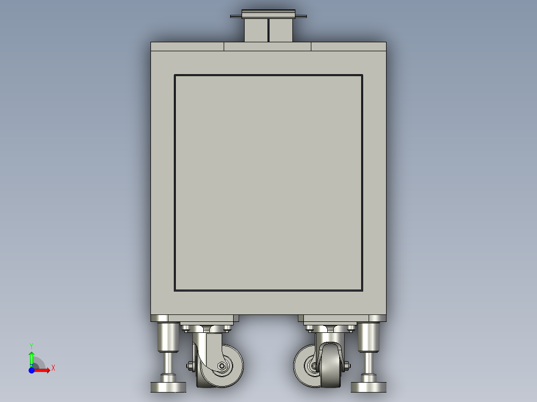 RRQD-分流加速机构组件前视图