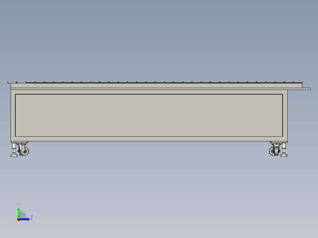 RRQD-分流加速机构组件左视图