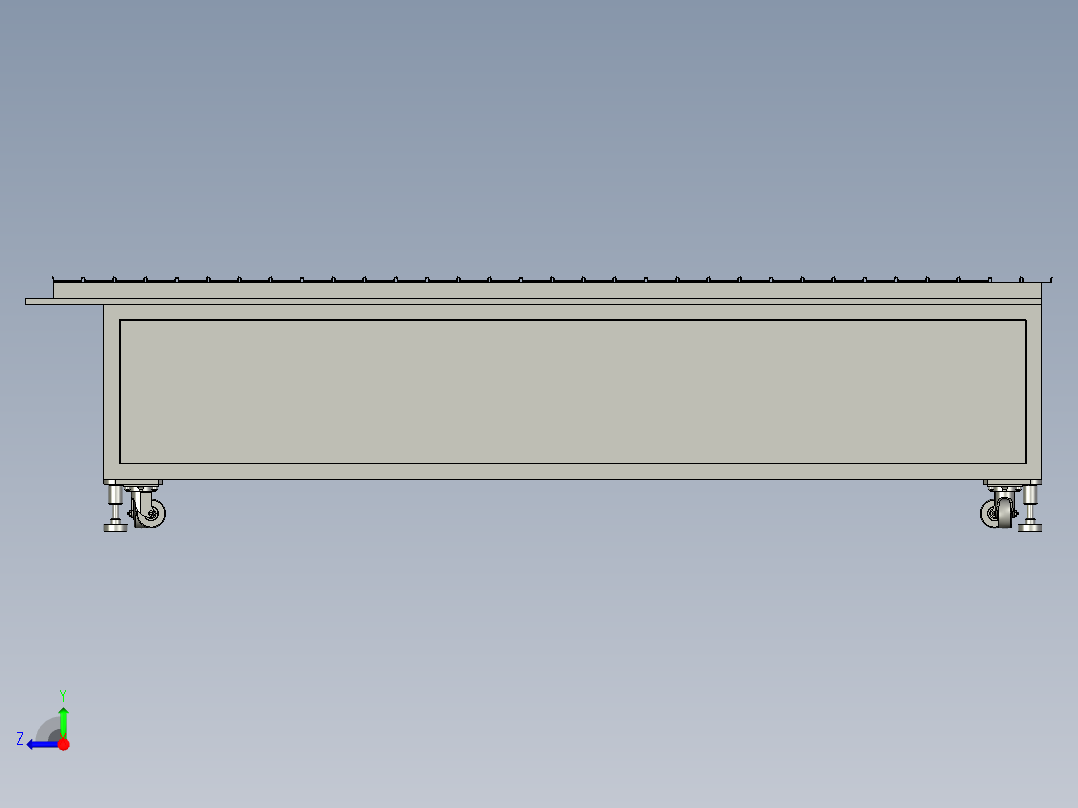 RRQD-分流加速机构组件右视图