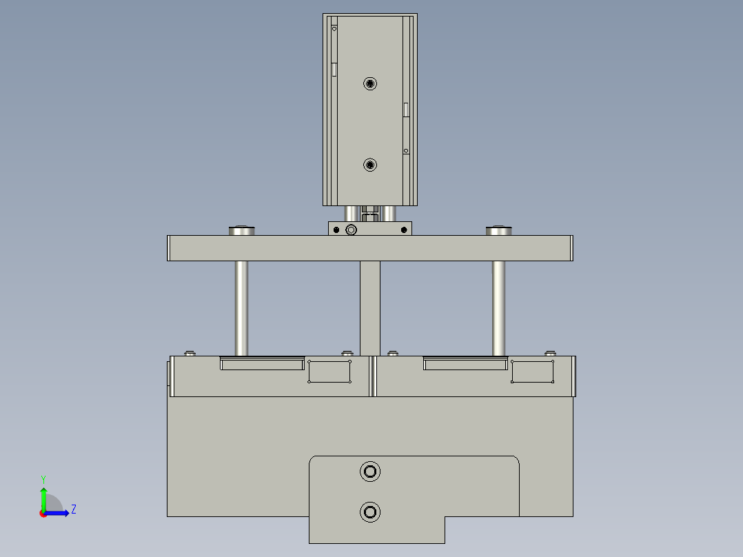 贴胶底部左视图