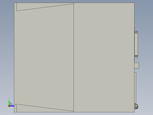 三菱伺服器750Wmr-je-70a左视缩略图