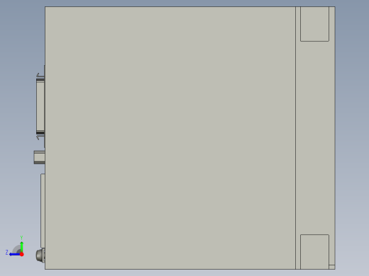 三菱伺服器750Wmr-je-70a右视缩略图