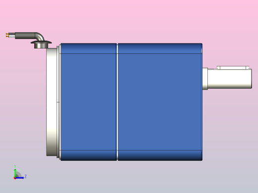 YS标准电机120YS01-180-HE左视缩略图