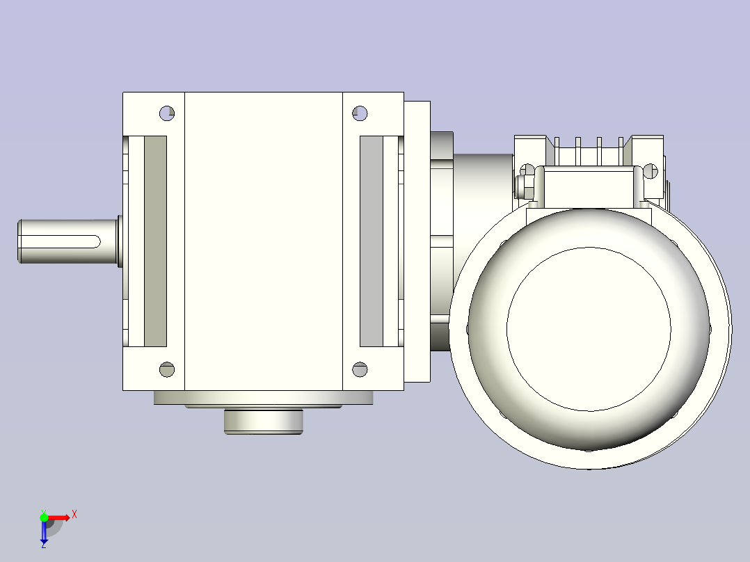格图凸轮分割器 80DF-PACK-DJ-WF俯视图