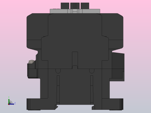 接触器左视缩略图