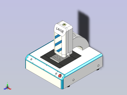 手机外壳高度检测治具3D图纸