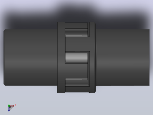 LM型梅花形弹性联轴器_LM2联轴器J120×52／Z18×30俯视缩略图