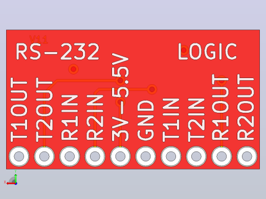Sparkfun Max3232突破-RS232_TTL收发器后视缩略图