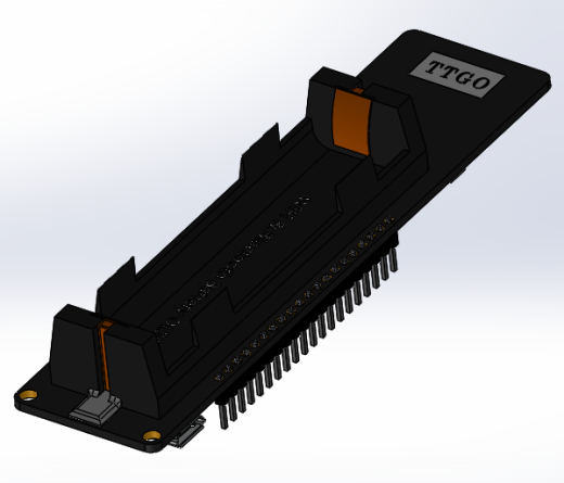ESP32 TTGO 仅带电池座 13缩略图