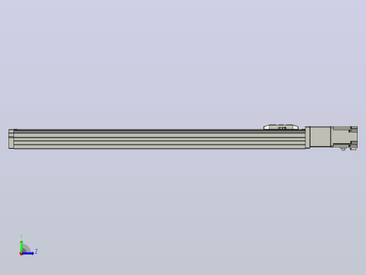 滚珠丝杠直线轴内置导轨TPA-GCR-65-1610C-L700-M-M40-N3左视缩略图
