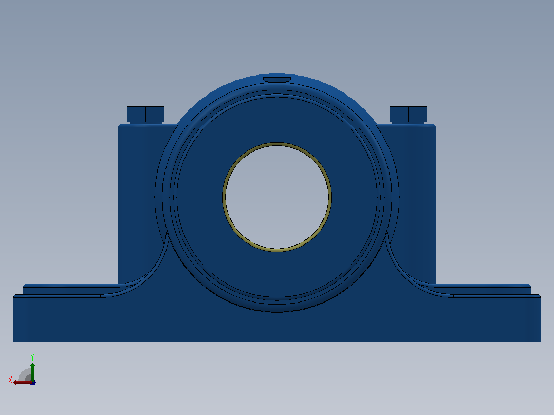 SN500系列[SN511-SSN511]轴承主视图