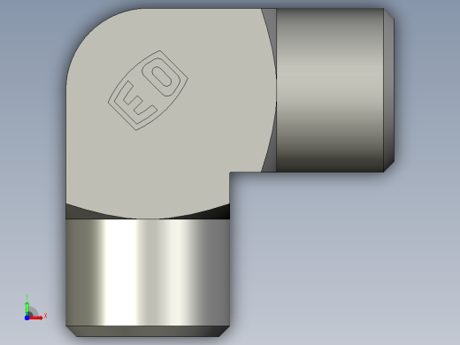 EO管接头弯头W08LCFX.stp前视缩略图