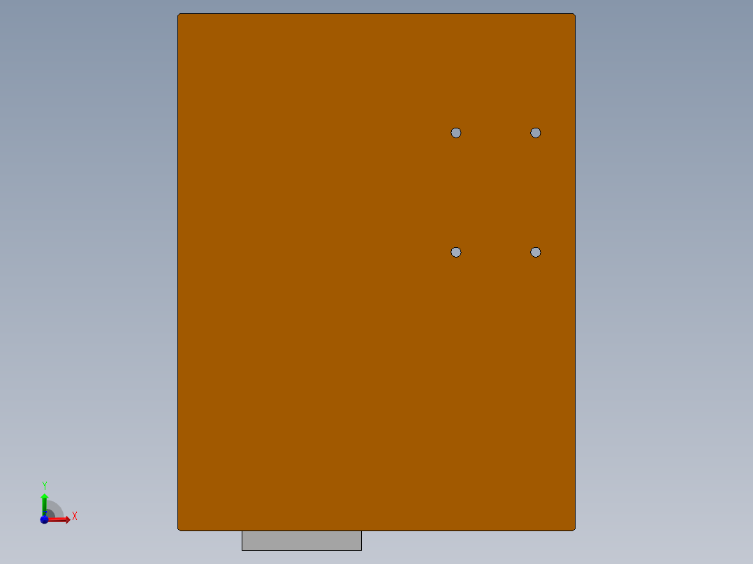 102.激光焊夹具（点焊夹具）前视图