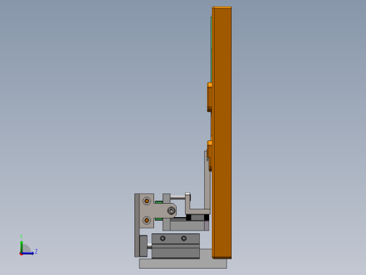 102.激光焊夹具（点焊夹具）左视缩略图