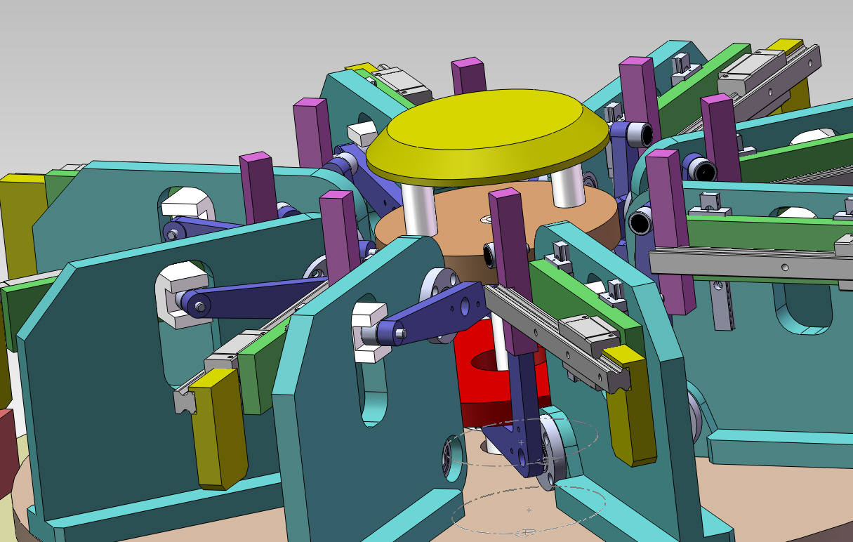 凸轮分割器图纸 机械素材3D图纸自动化设备三维模型