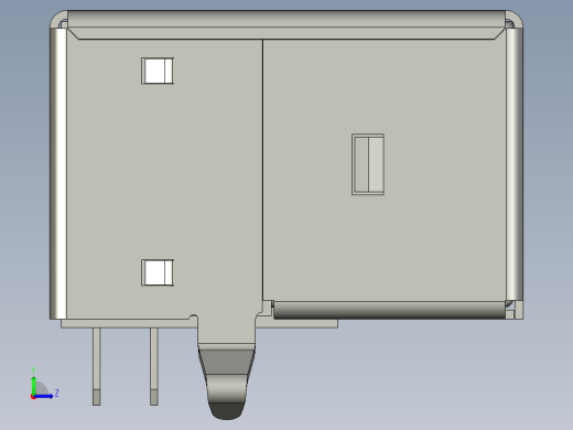 打印机插头左视缩略图