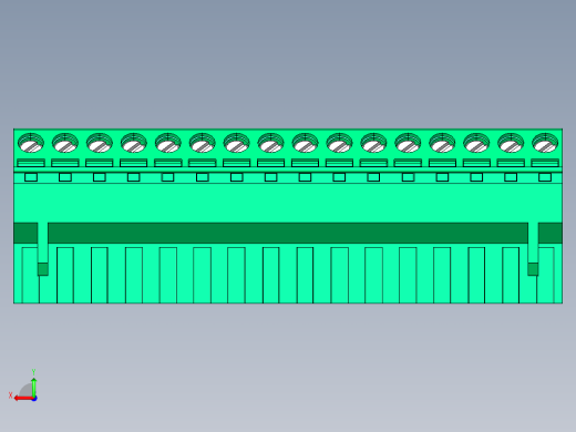 DEGSON 2EDG 系列 5.0mm 可插拔接线端子组-2EDGKL-5.0-16P-14-00AH后视缩略图