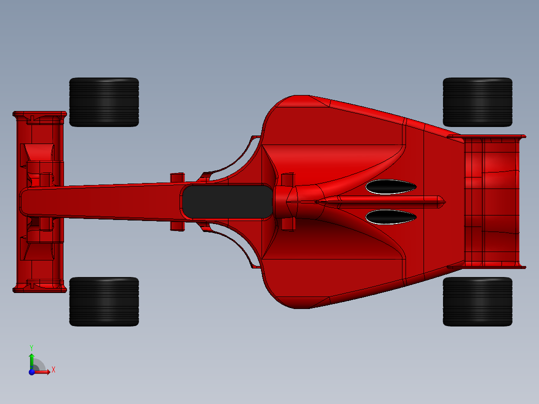 F1赛车2012前视图