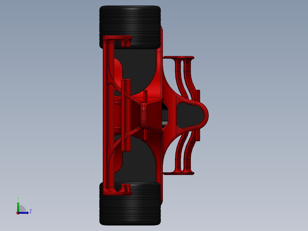 F1赛车2012左视图