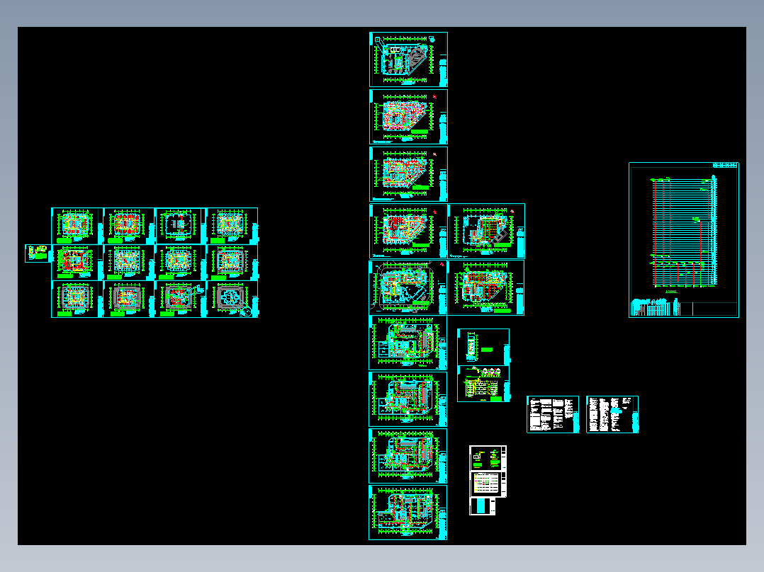 某商务办公酒店通风空调设计图