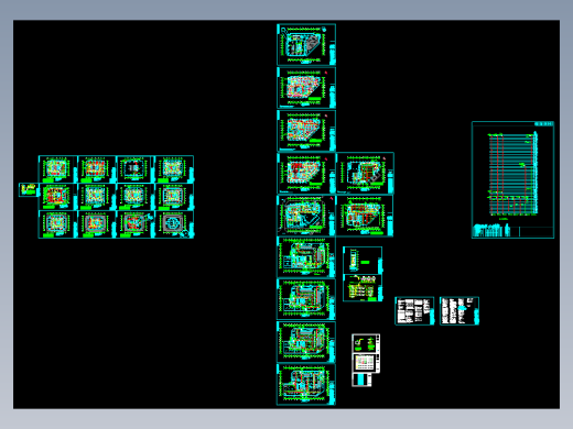 某商务办公酒店通风空调设计图