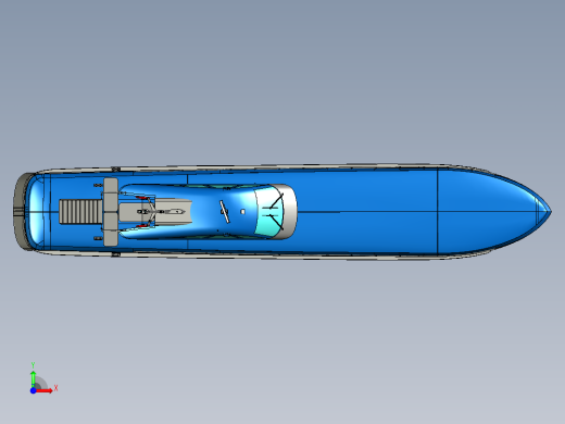 Passenger游艇Rocket II船舶前视缩略图