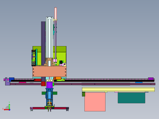 冲压用自动智能机械臂后视缩略图