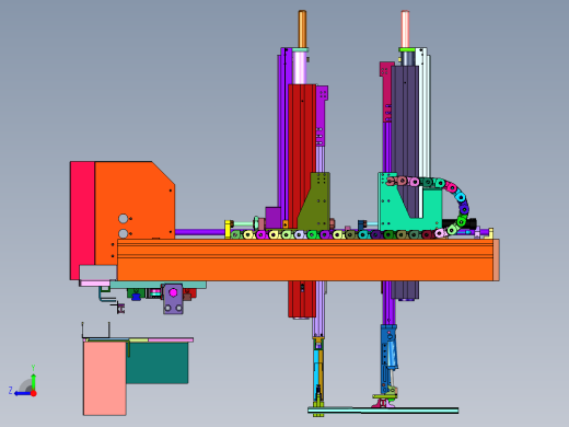 冲压用自动智能机械臂右视缩略图