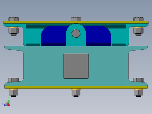 气动调节闸板右视缩略图