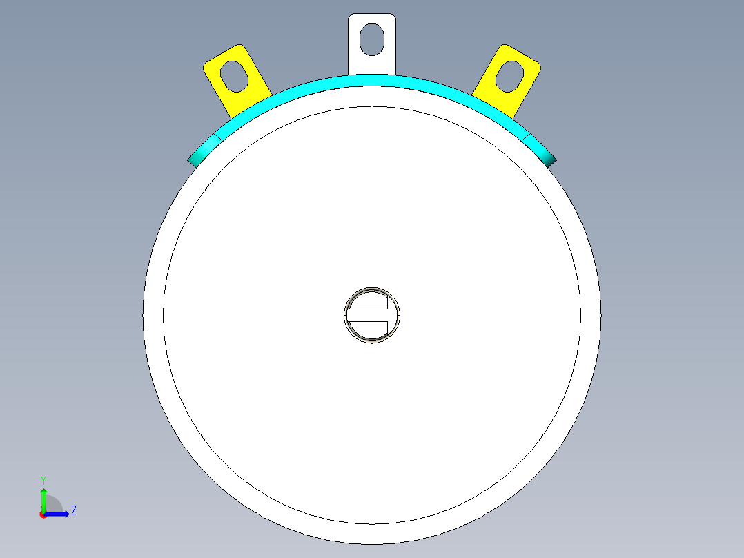 NOVOTECHNIK角度位移传感器P-2500 系列左视图