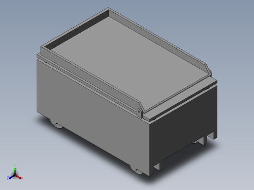 智慧建筑用物料运输装置正等轴测缩略图