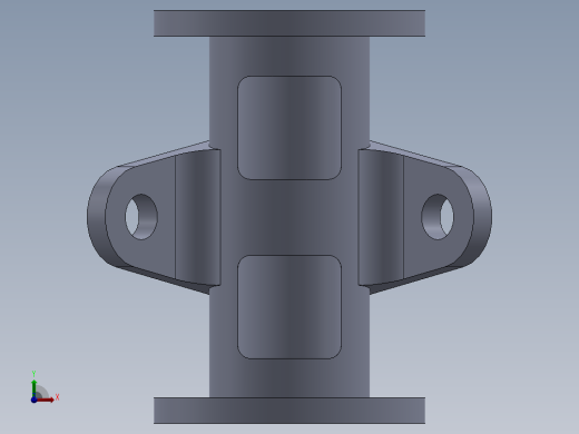 机械零件图19前视缩略图