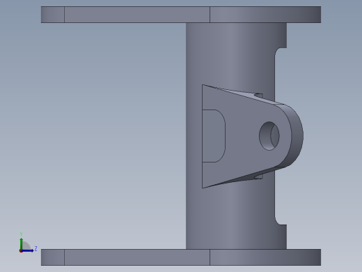 机械零件图19左视缩略图