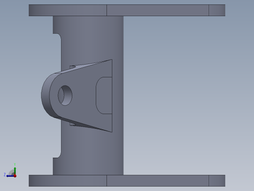 机械零件图19右视缩略图