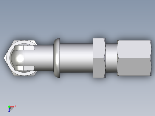 卡套式工业通用硬管接头EO_Bulkhead_elbow_WSV06S71俯视缩略图