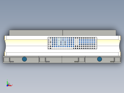 移动夹紧旋转台前视缩略图