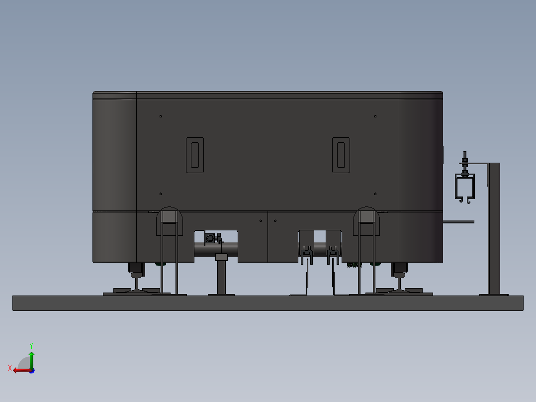 物流自动化必备RGV(穿梭车)后视图