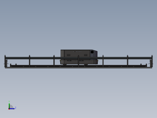 物流自动化必备RGV(穿梭车)左视缩略图