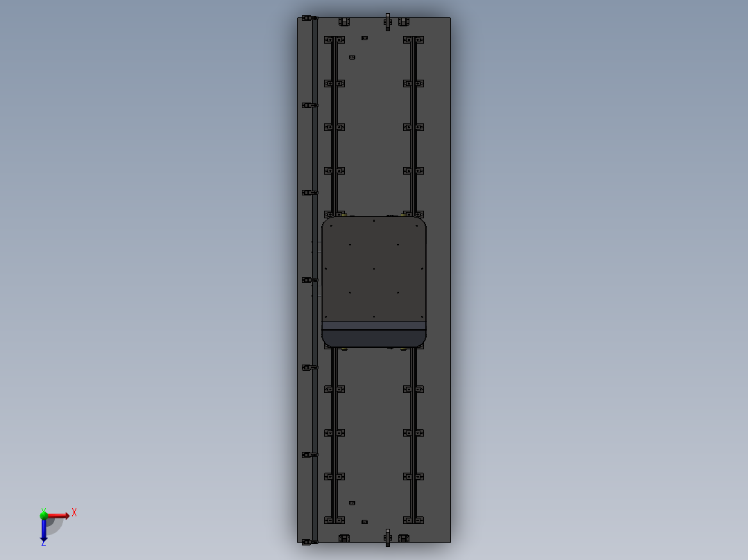 物流自动化必备RGV(穿梭车)俯视图