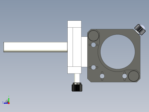 三维光学镜片调整架右视缩略图