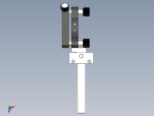 三维光学镜片调整架俯视缩略图