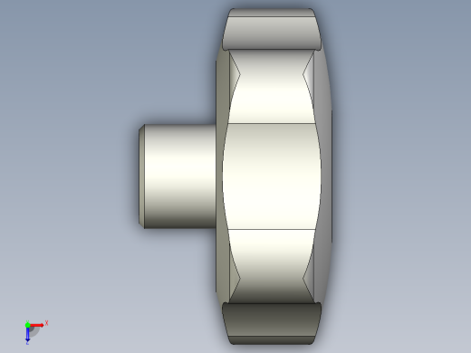星型把手(角穴)VCRT-FM-3D多系列多零件图纸模型俯视缩略图