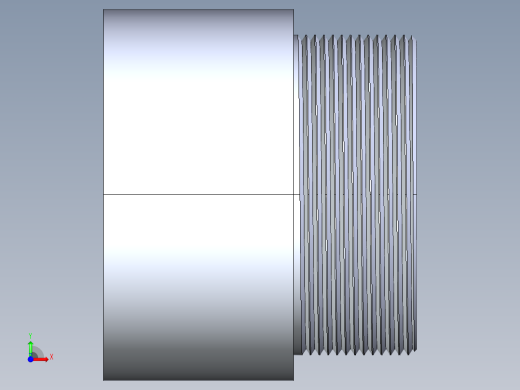 CPVC管件15-Sch80_MaleAdapter_SxMPT_9836-040 _4in前视缩略图