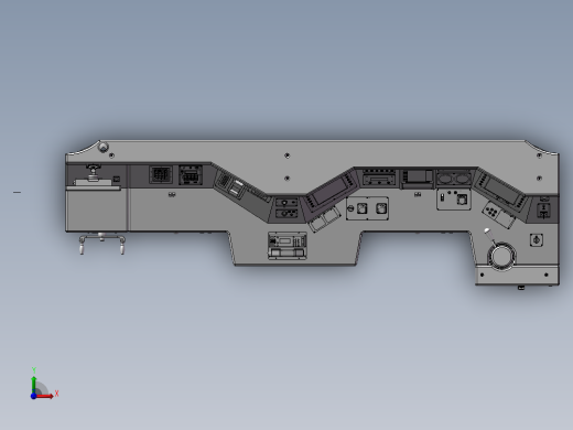 （复杂的）列车控制系统设计模型59718==30前视缩略图
