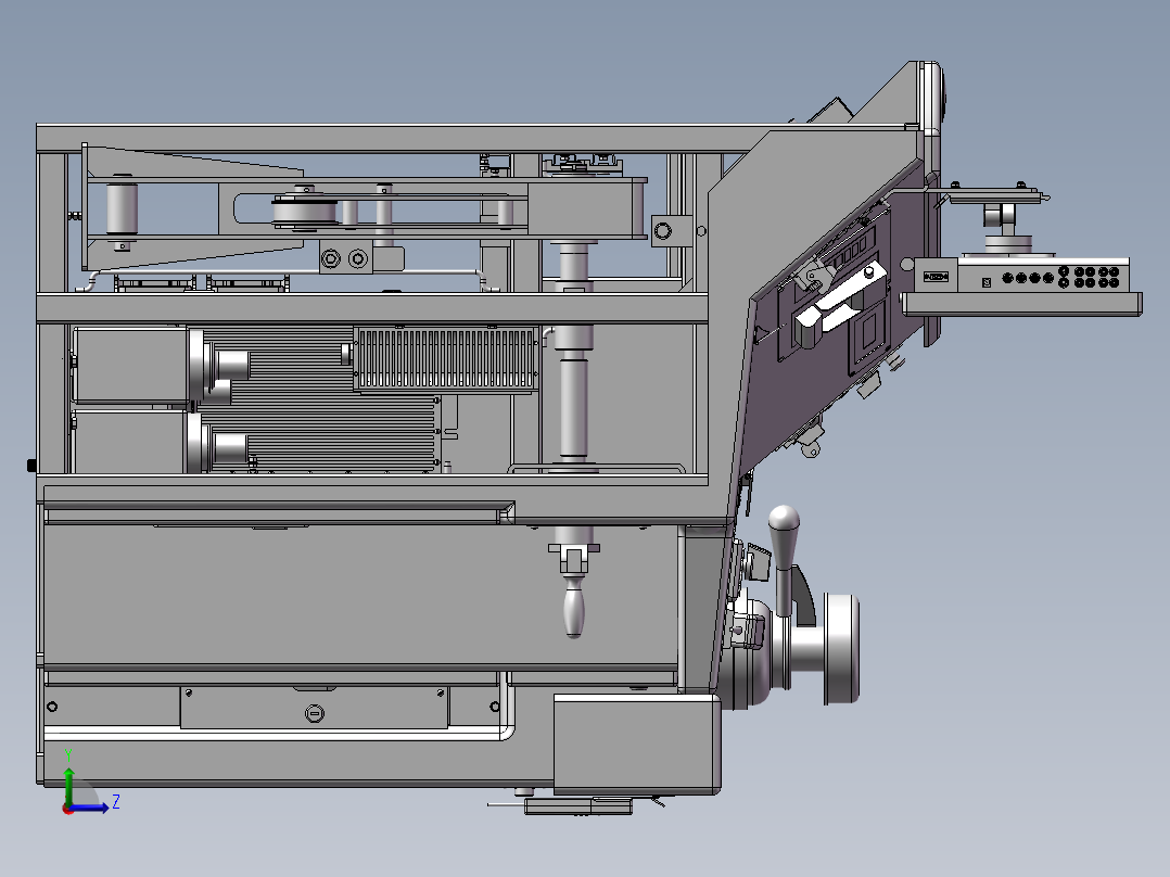 （复杂的）列车控制系统设计模型59718==30左视图